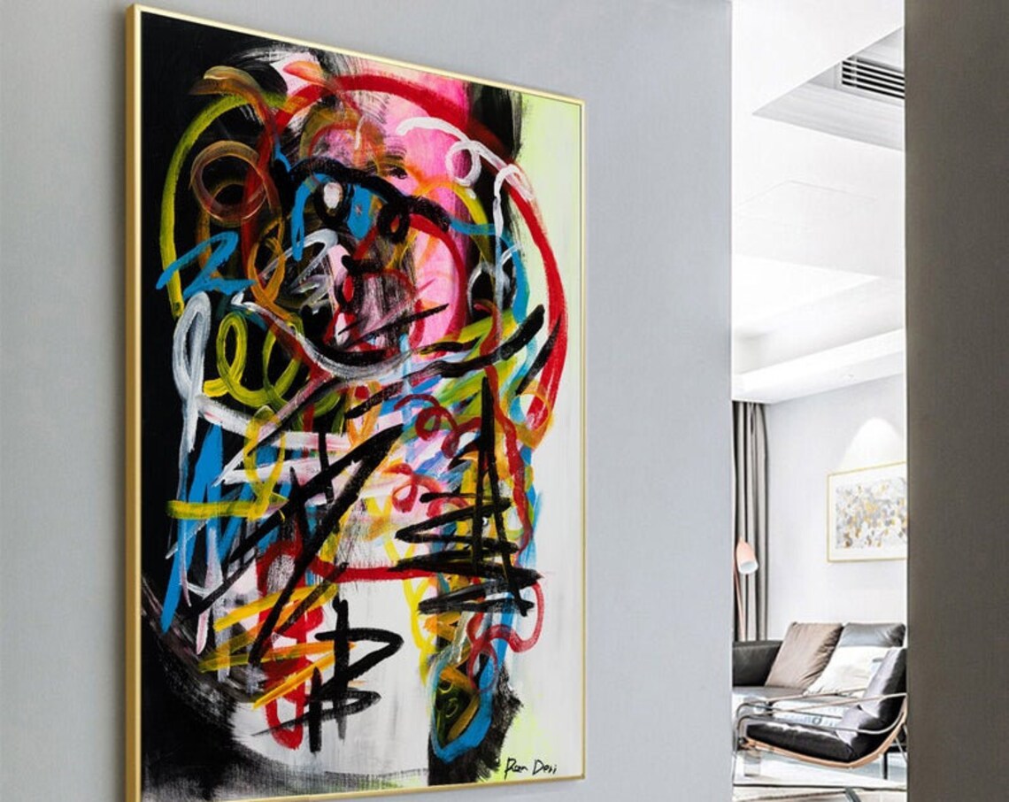 Hues Of Strength by Ron Deri, Abstract Art Print - Image 4