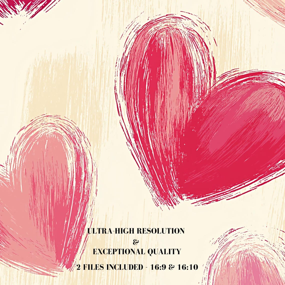 Valentines Day Wallpaper Cute Hearts Romantic Desktop 4k Pc Mac Laptop Macbook Windows Charming Love Background Instant - Image 7