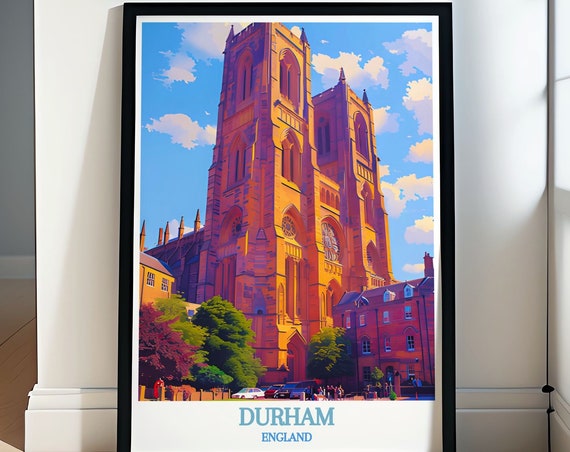 Durham Cathedral Wall Art Durham Cathedral Travel Prints Historic Durham Cathedral Artwork