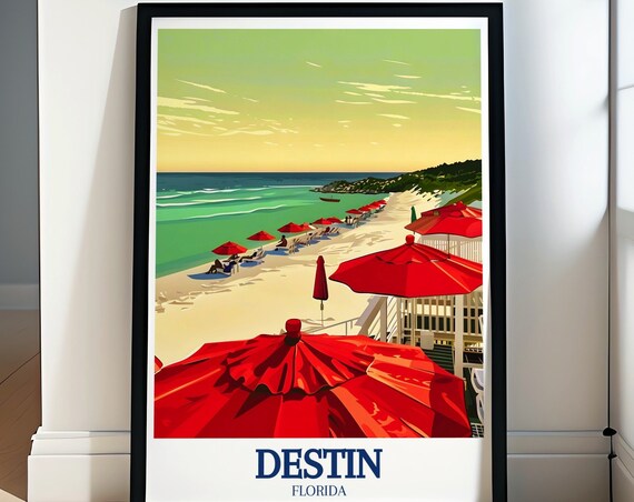 Destin Travel Posters Fort Walton Beach And The Crab Trap Art Collection Fort Walton Beach Art Collection The Crab Trap Travel Prints