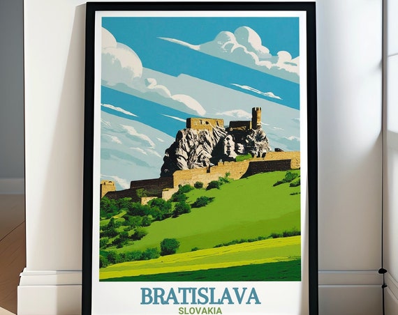 Bratislava Prints Devin Castle Prints Bratislava Travel Prints And Devin Castle Art Devin Castle Posters Bratislava Artwork