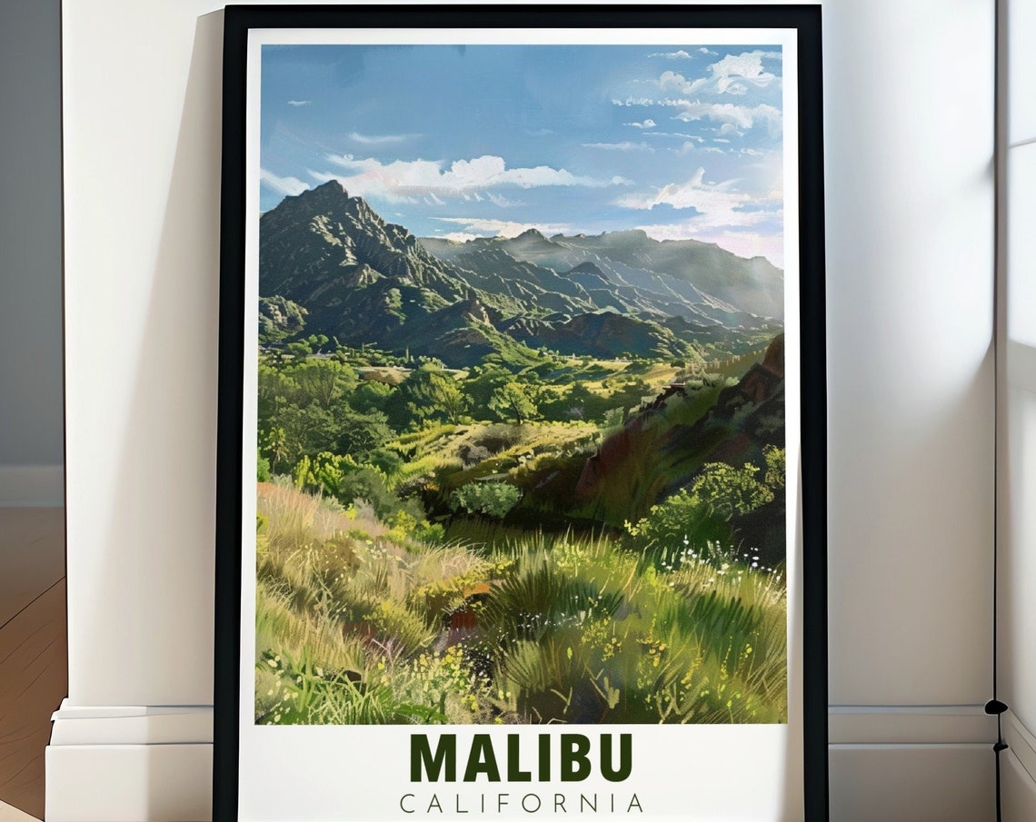 Malibu Wall Art Malibu And Creek State Park Art Prints California And Malibu Art Prints And Decor California Travel Gifts