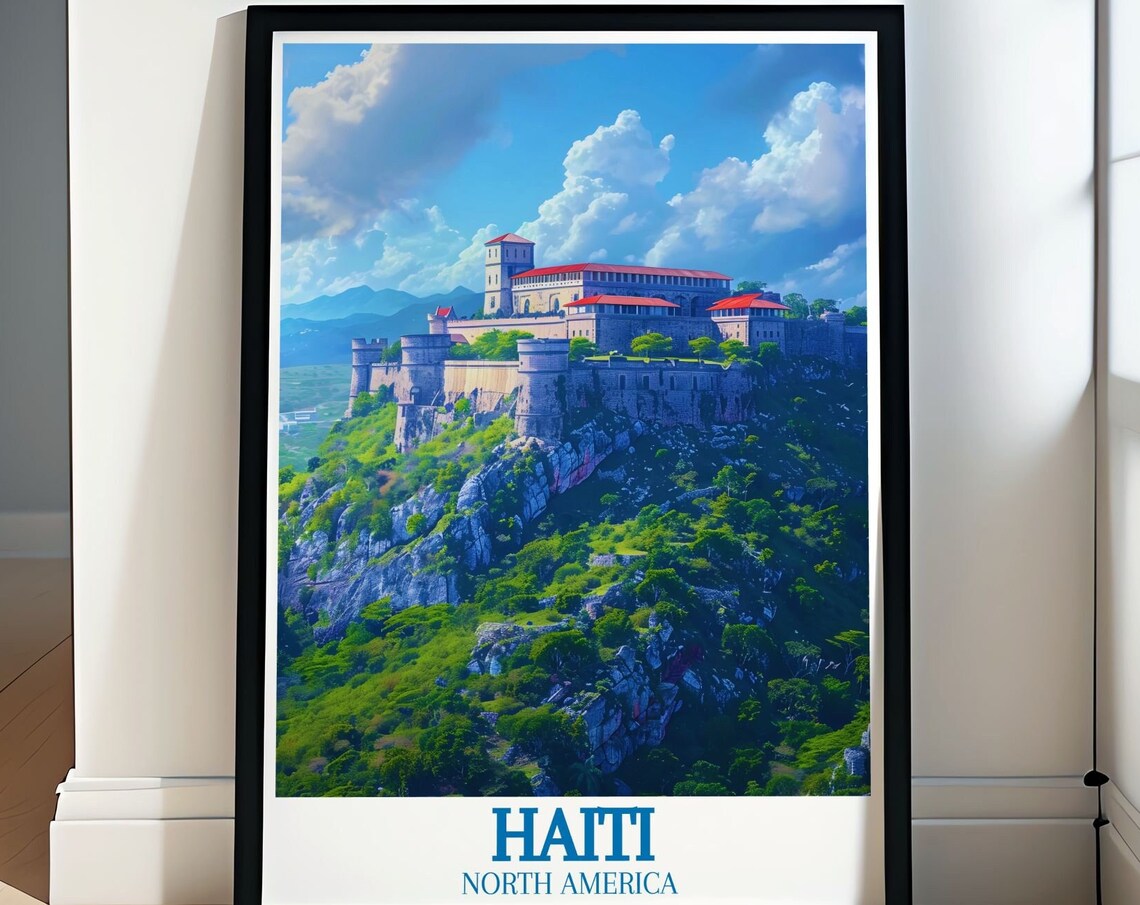 Haiti Citadelle Laferriere Travel Poster