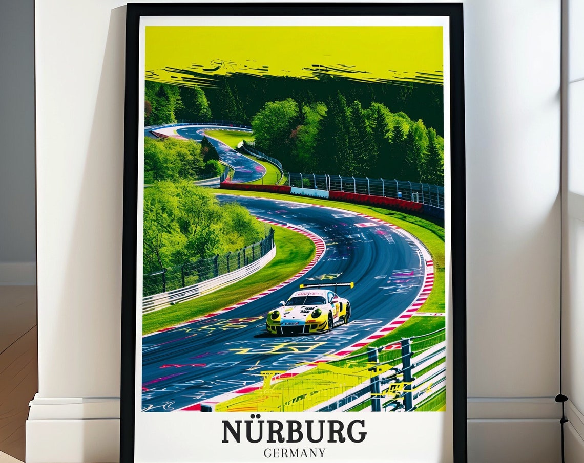 Nrburg Poster Ahrweiler Nrburgring Print Ahrweiler Nrburgring Decor Ahrweiler Nrburgring Gift Nrburg Decor Nrburg Print