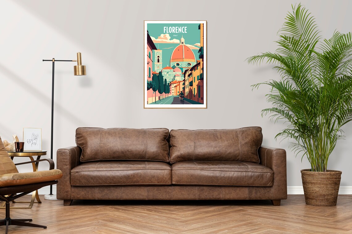 Florence Italy Travel Poster, Travel Poster - Image 2