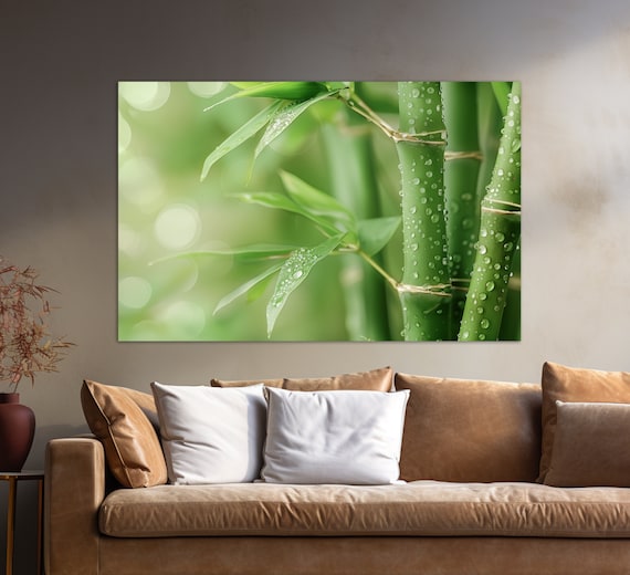 Bamboo Painting, Forest Art Print