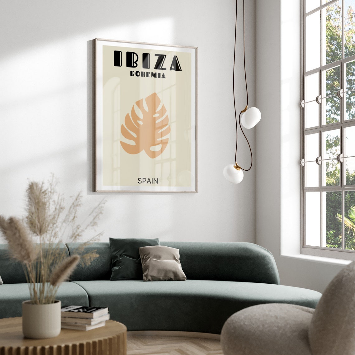 Ibiza Bohemia Print Ibiza Travel Print Boho Travel Print Ibiza Poster Wall Art Wall Art Biza City Travel Print - Image 4