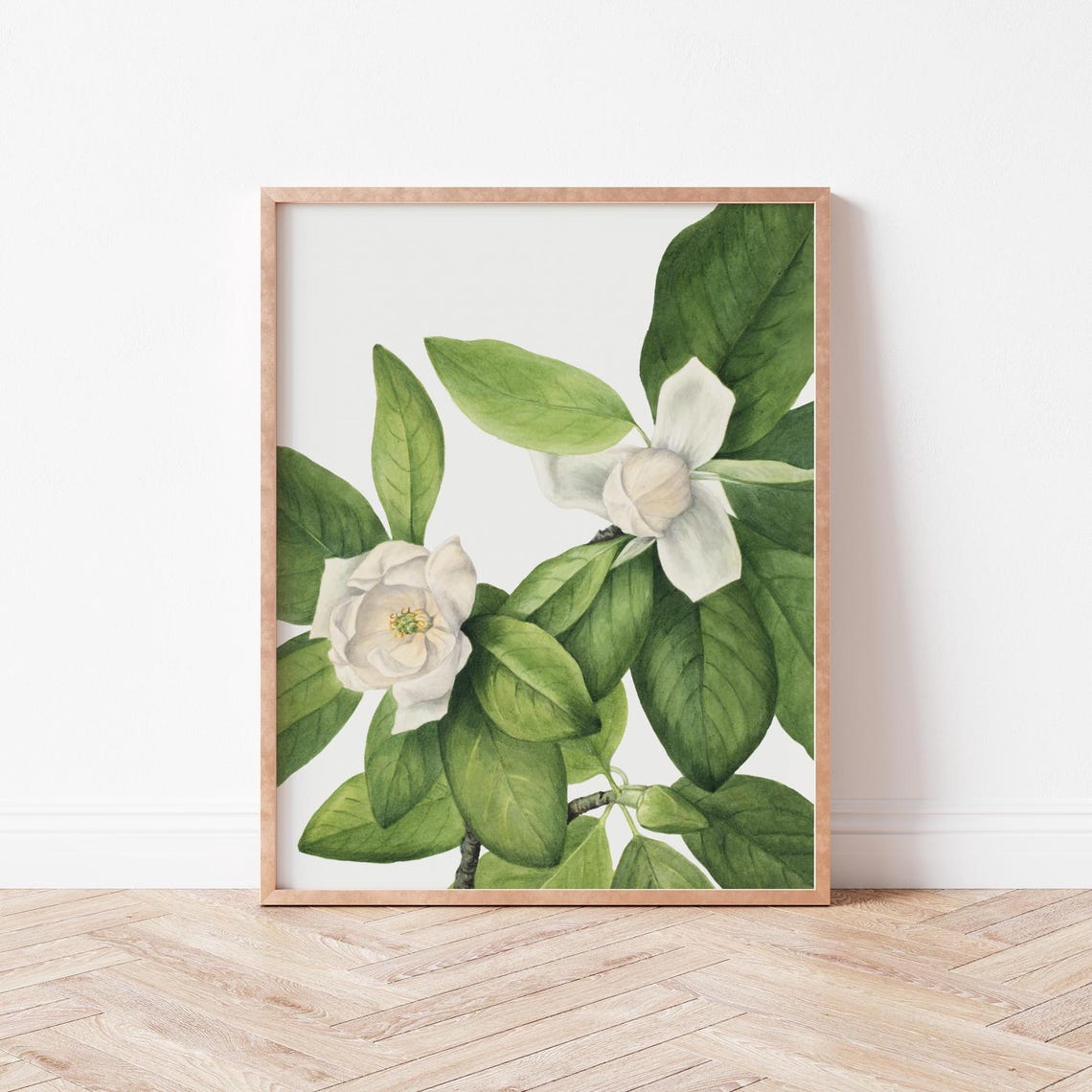 Vintage Botanical Flower Art Wall Prints Wild Violets Mw0003