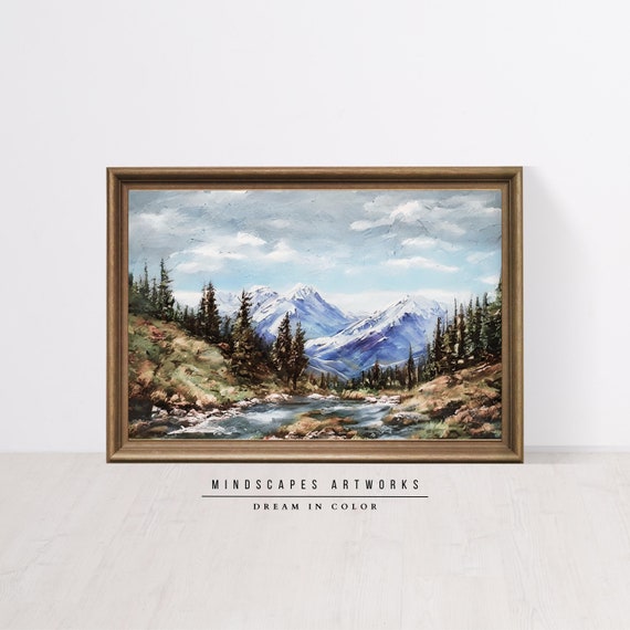 The Grandeur Of Nature Breathtaking View Mountains Reaching For Sky And Depths Forests Wall Art