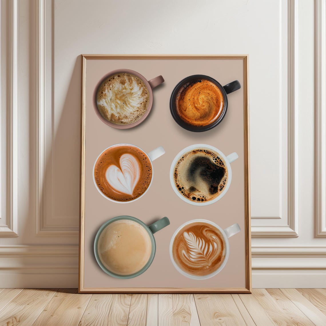Coffee Lover Print Latte Art Decor Minimalist Kitchen Coffee Bar Poster Instant Coffee Bar Wall Art Print - Image 3