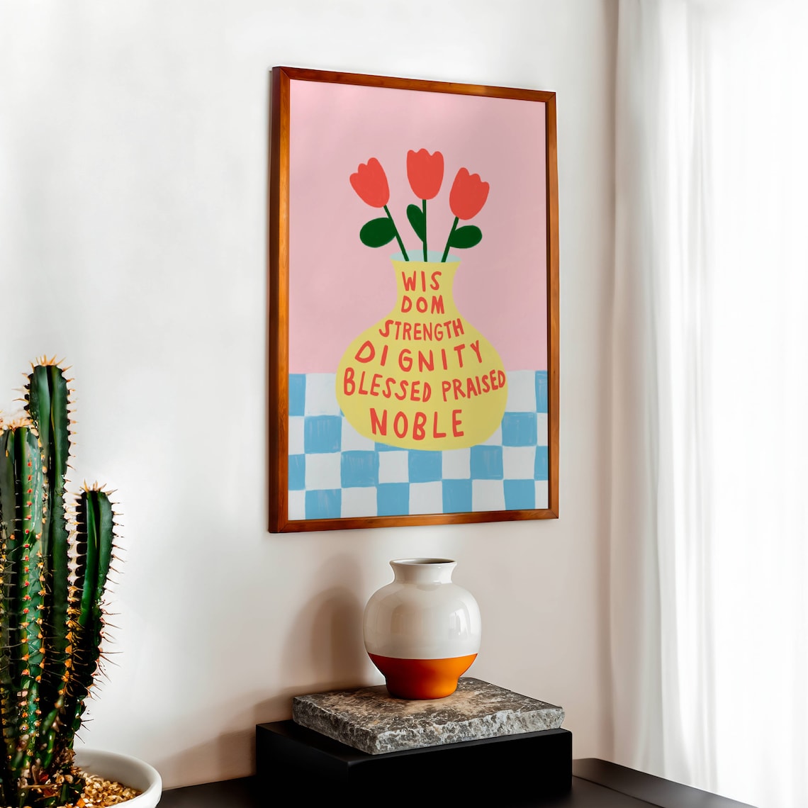 Proverbs 31 Woman Coquette Christian Art Print - Image 2