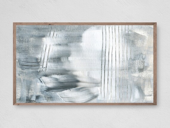 Frame Tv Art Abstract Moody Skies Art Tv Frame Frame Tv Art Lg Tv Art