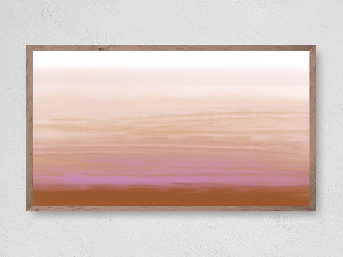 Abstract Sunset - Modern Wall Art