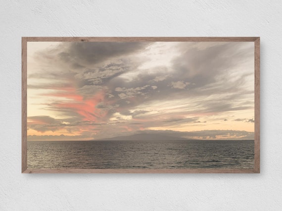 Silver Sky Wall Art Print
