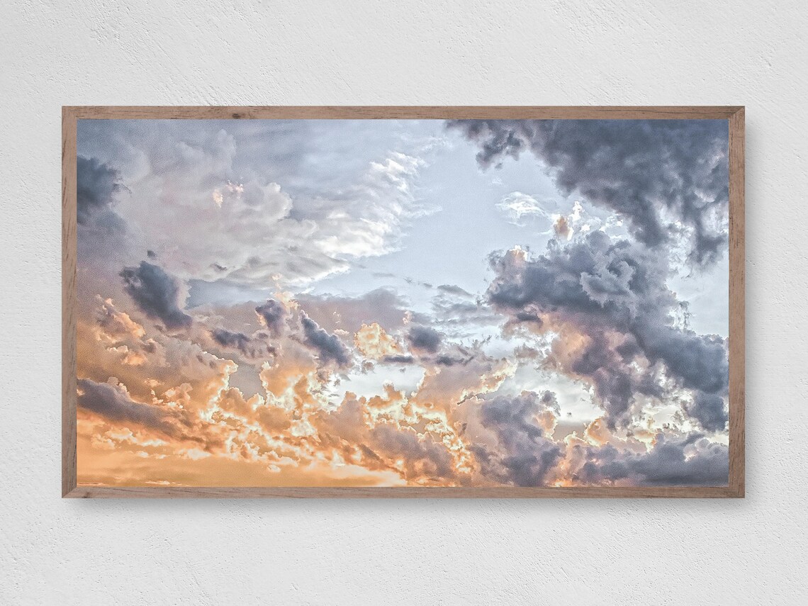 Sunset Clouds Art Print