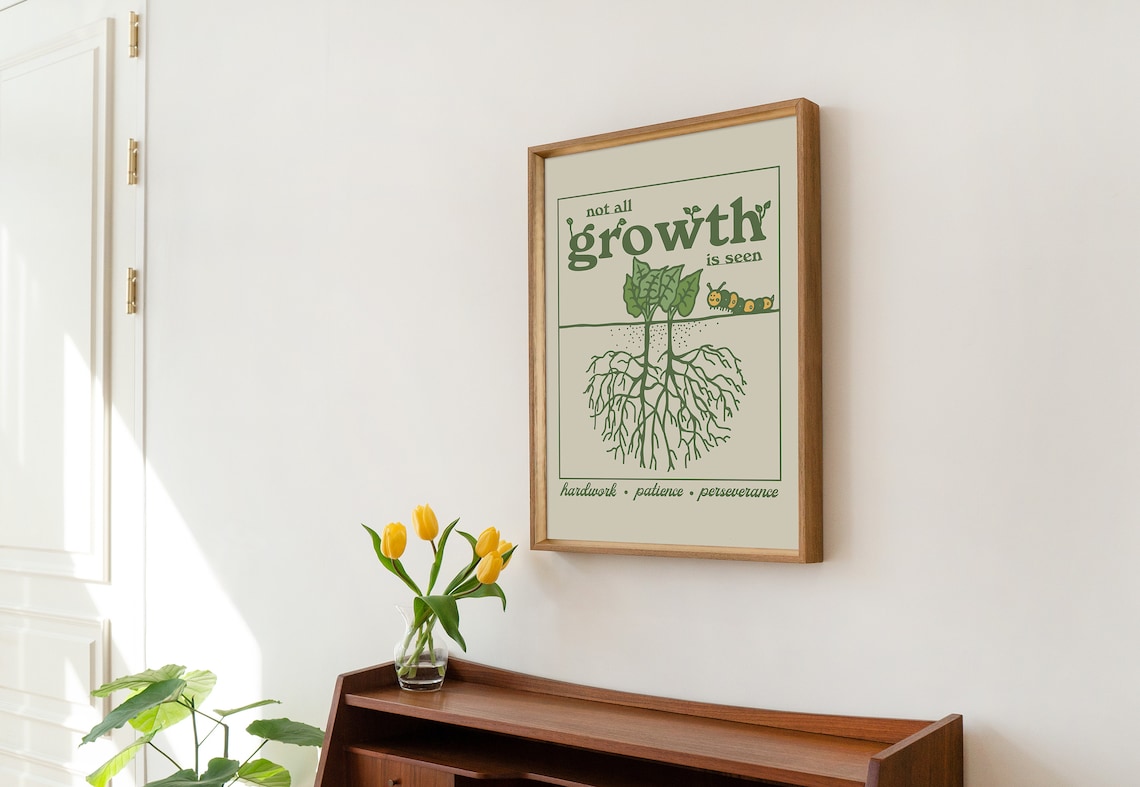 Retro Botanical Print, Flower Market Wall Art Print - Image 2