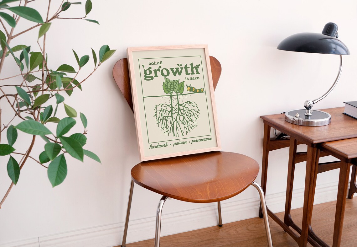 Retro Botanical Print, Flower Market Wall Art Print - Image 3