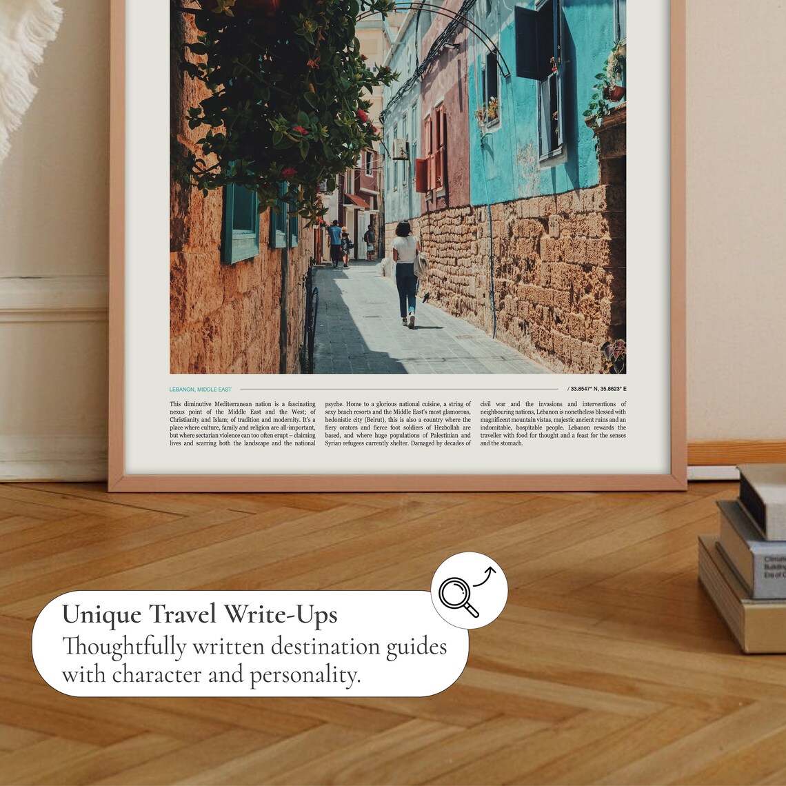 Lebanon Travel Poster, Place-Inspired Wall Art - Image 2