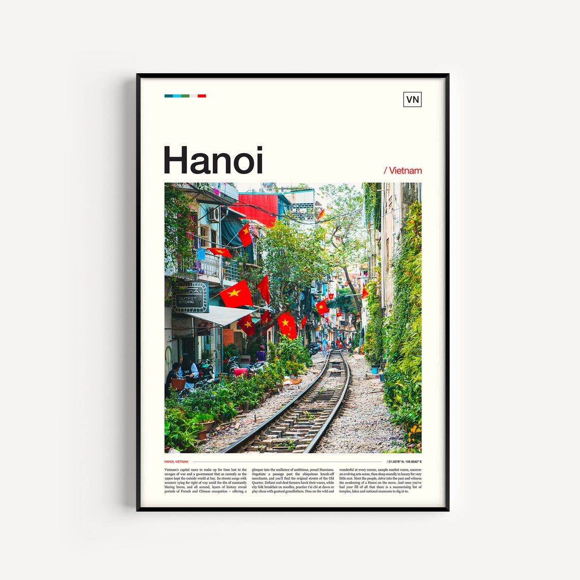 Hanoi Print Hanoi Poster Hanoi Wall Art Hanoi Art Print Hanoi Decor Hanoi Photo Hanoi Travel Hanoi Photography Hanoi Picture