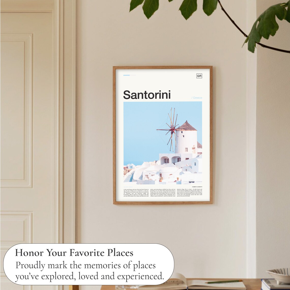 Santorini Travel Poster - Image 5