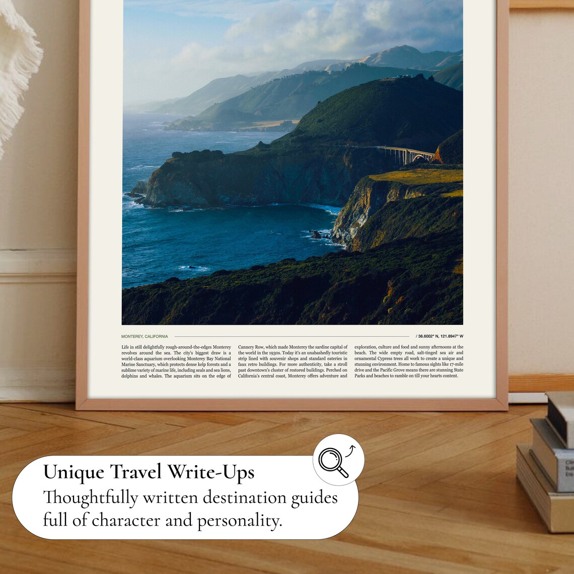 Monterey California Big Sur Coast Bixby Creek Bridge Photo Poster - Image 2