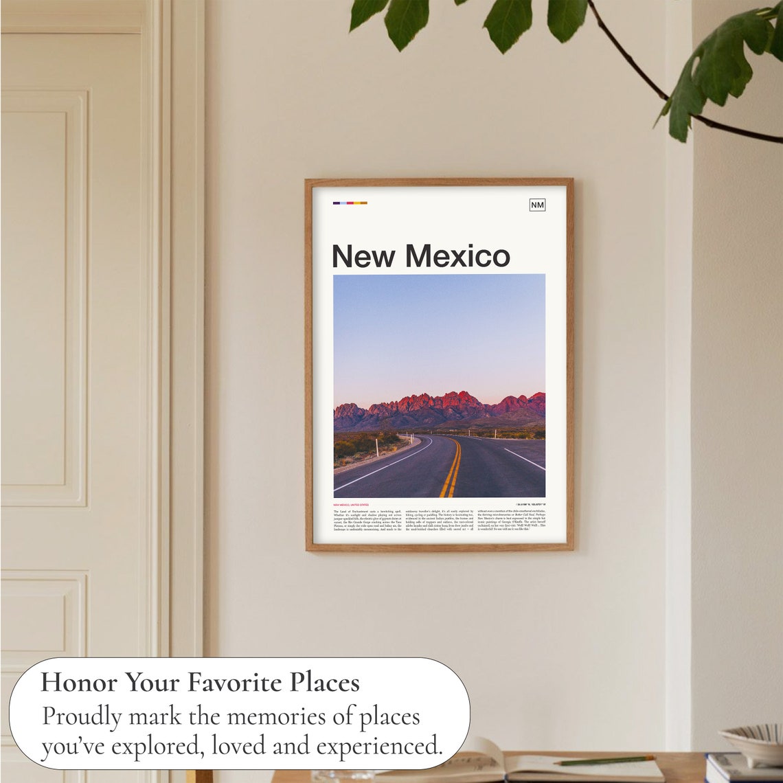 New Mexico Print New Mexico Poster New Mexico Wall Art New Mexico Art New Mexico Travel New Mexico Photography New Mexico Photo - Image 5