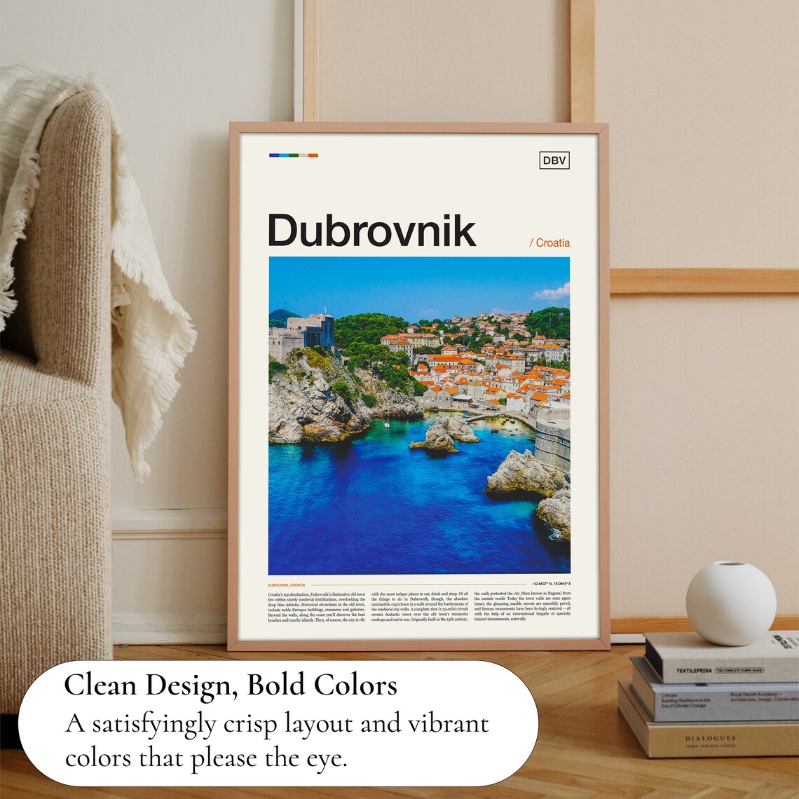 Dubrovnik Print Dubrovnik Poster Dubrovnik Wall Art Dubrovnik Art Print Dubrovnik Photo Croatia Print Croatia Poster Croatia Wall Art - Image 3