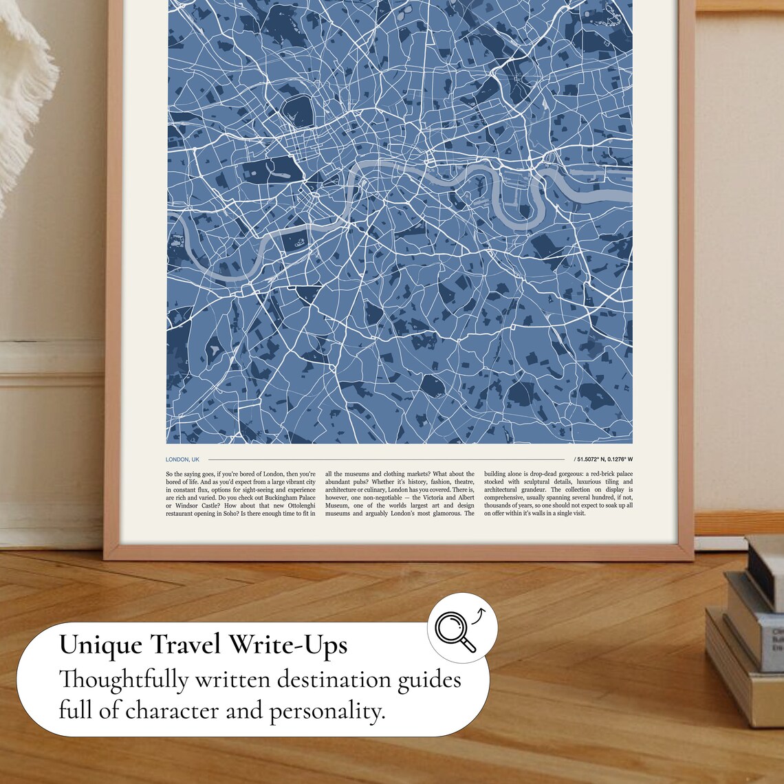 London Map Print, Travel Poster for Home Decor - Image 2