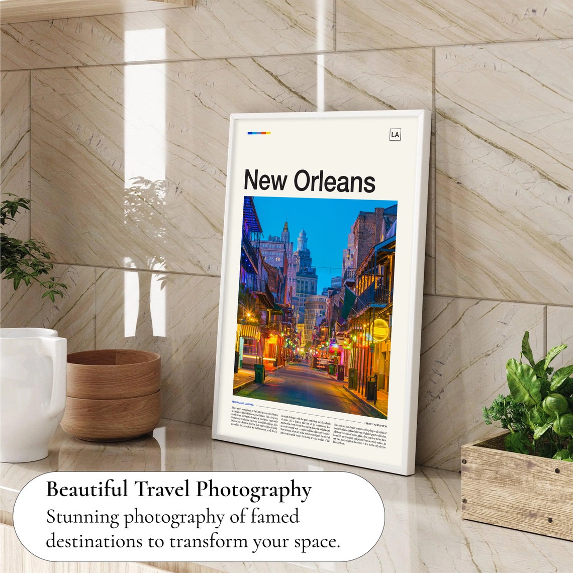New Orleans Art New Orleans Skyline New Orleans Photo French Quarter Print Louisiana Art New Orleans Gift Louisiana Poster - Image 4