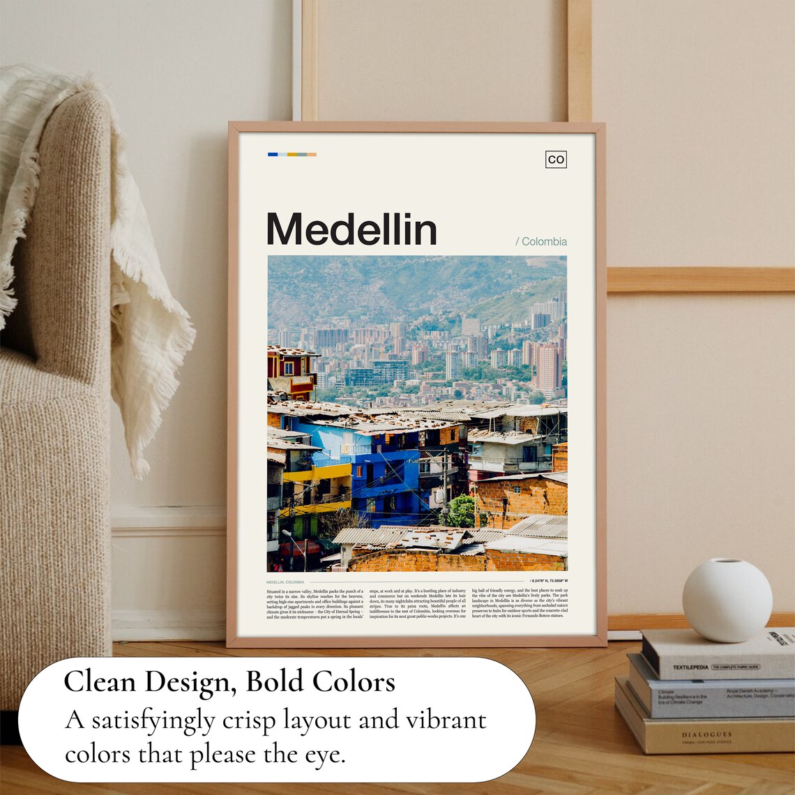 Medellin Colombia Wall Art Print - Image 3