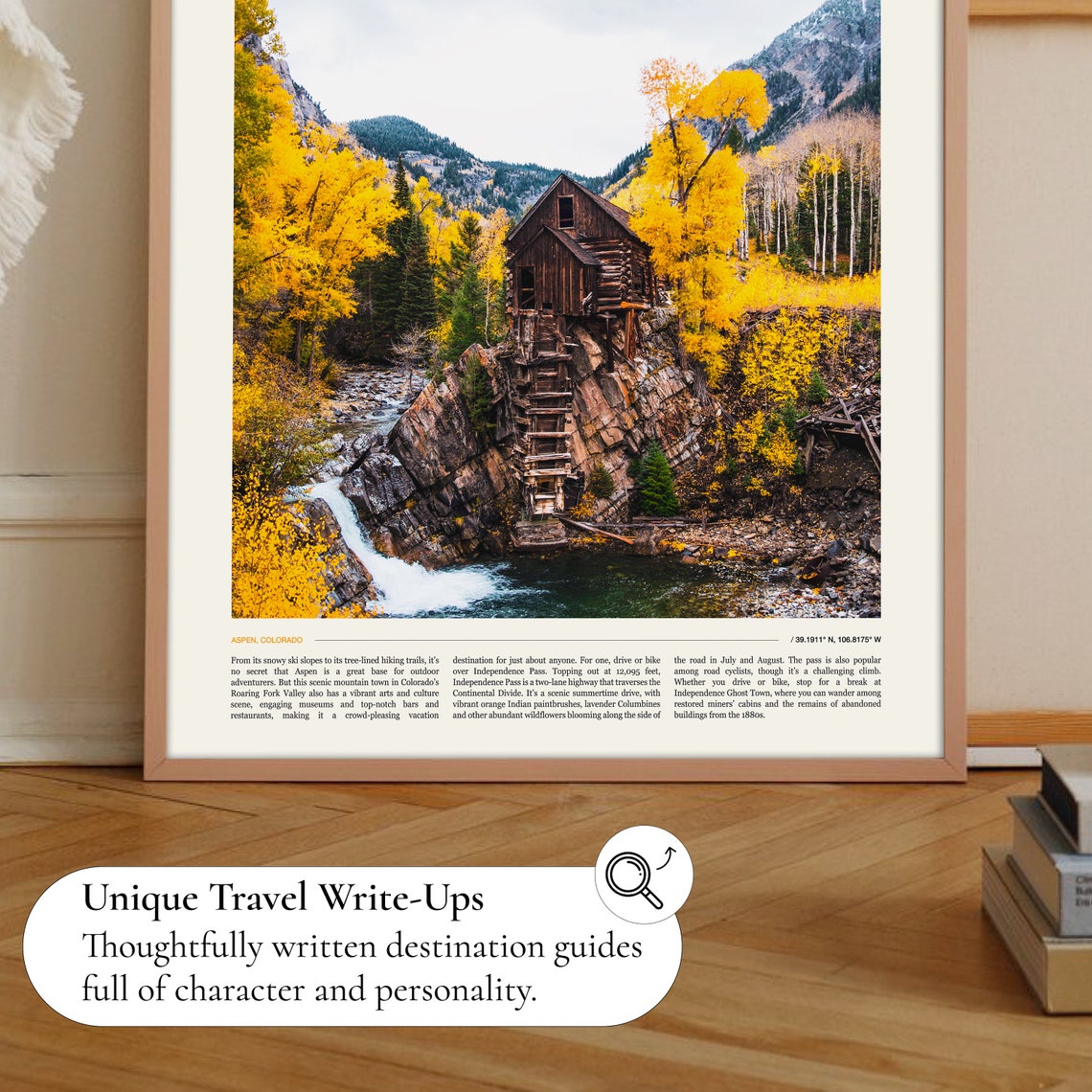 Aspen Print Aspen Poster Aspen Wall Art Aspen Art Print Aspen Artwork Aspen Photo Colorado Print Colorado Poster Colorado Wall Art - Image 2