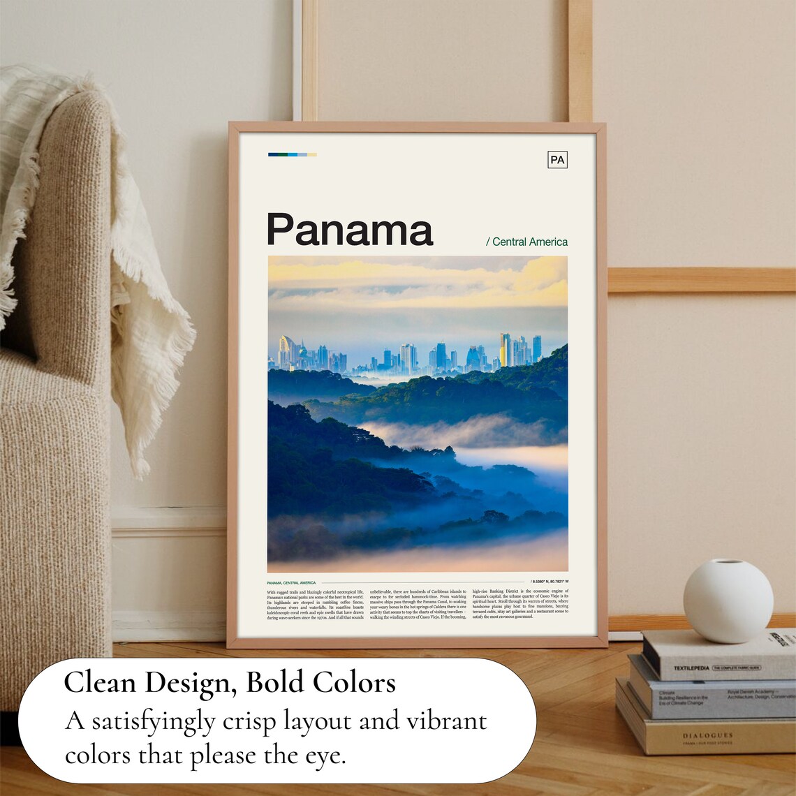 Panama Travel Poster, World & Cultural Art - Image 3
