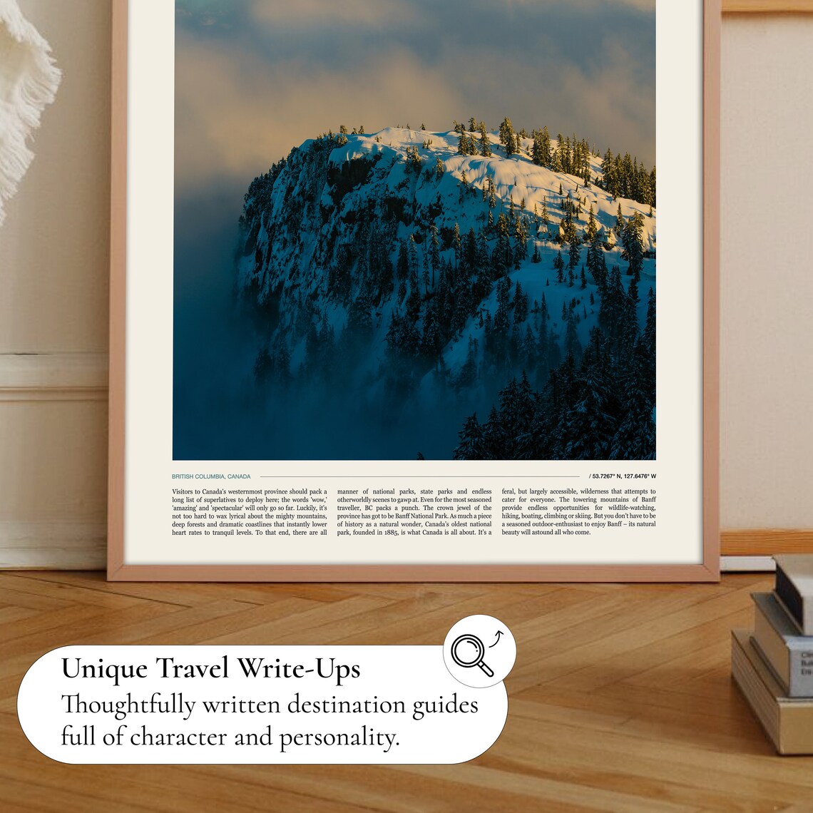 British Columbia Canada Travel Poster - Image 2
