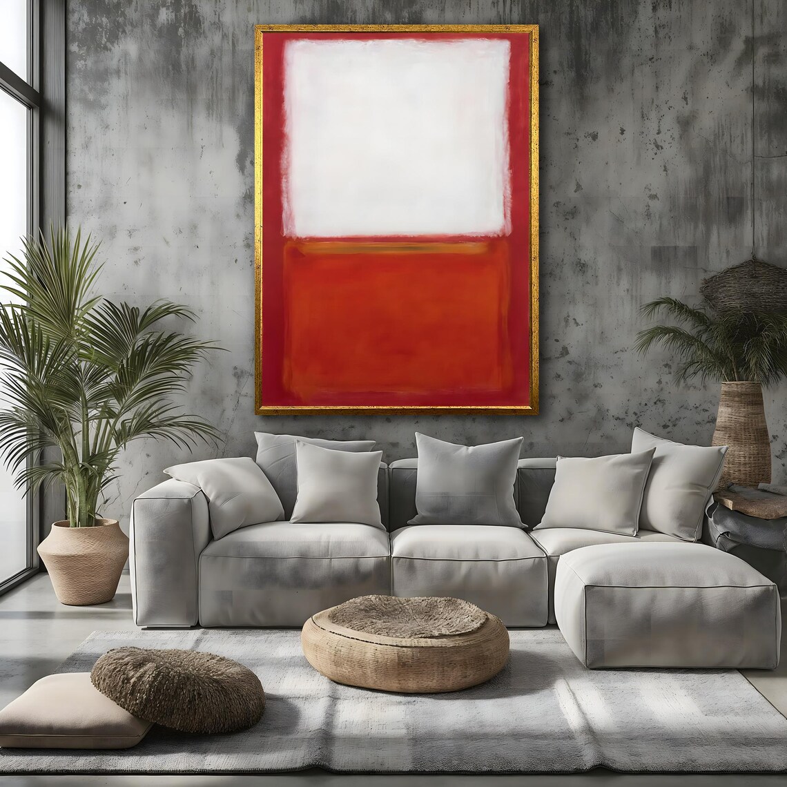Mark Rothko Reproduction Abstract Wall Art - Image 4