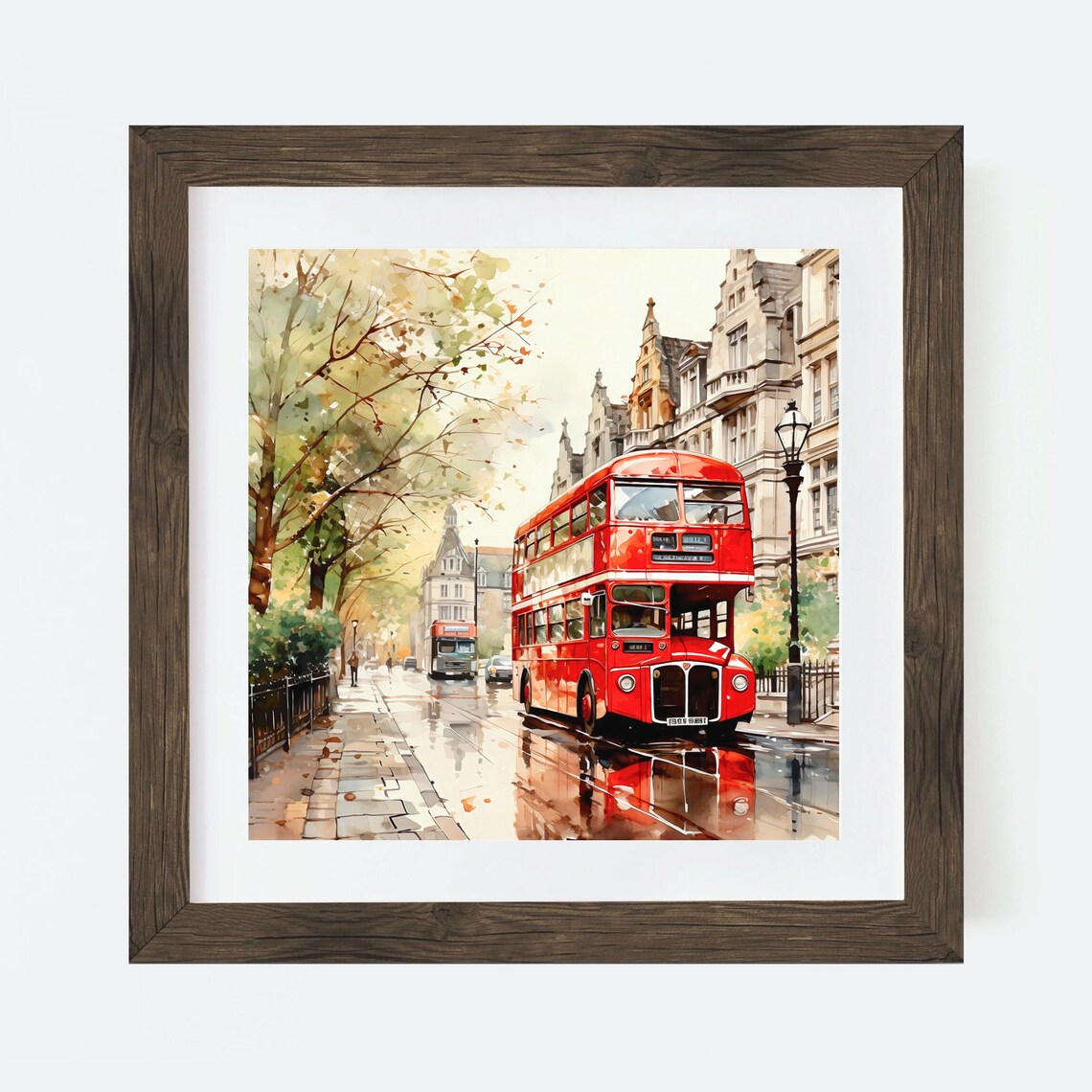 London Travel Art Print Gift For Art Lovers - Image 2