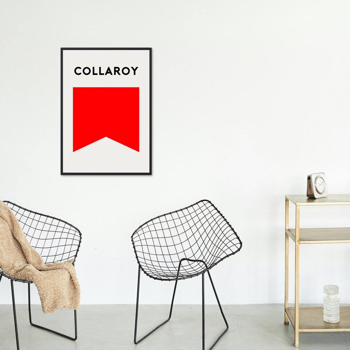 Collaroy Beach Flag Print Collaroy Northern Beaches Surf Flag Beach Art Print Surf Nsw - Image 2