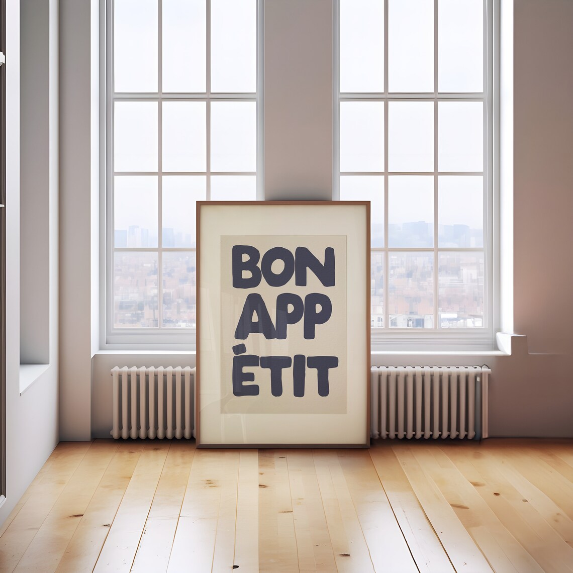 Bon Appetite Aesthetic Kitchen Decor Art Print - Image 3