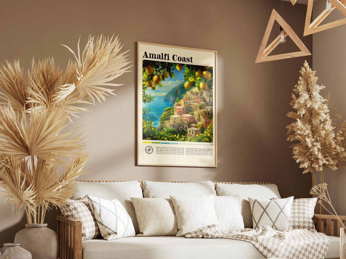 Amalfi Italy Travel Print Amalfi Travel Art Wall Decor Home Decor Wall Art City Travel Poster Gifts Italy Poster Italy Travel Print - Image 8