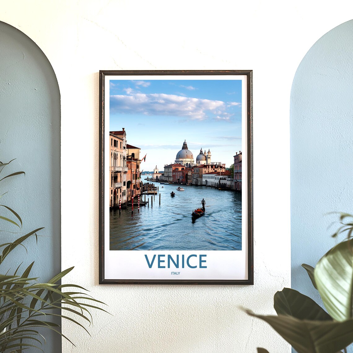Venice Grand Canal Santa Maria della Salute Morning Photo Poster - Image 3