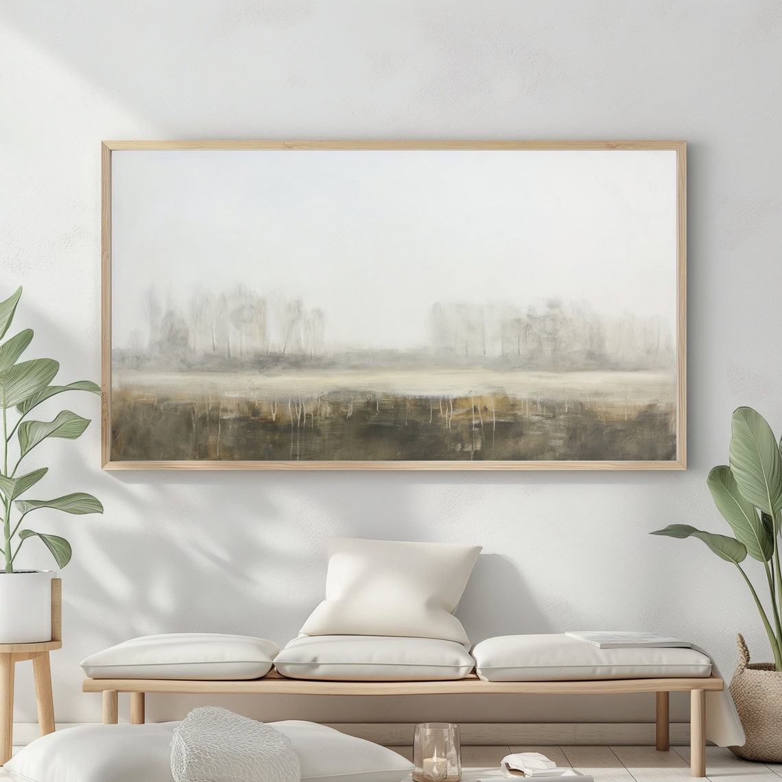 Frame Tv Art Moody Abstract Tv Art Minimalist Art - Image 2