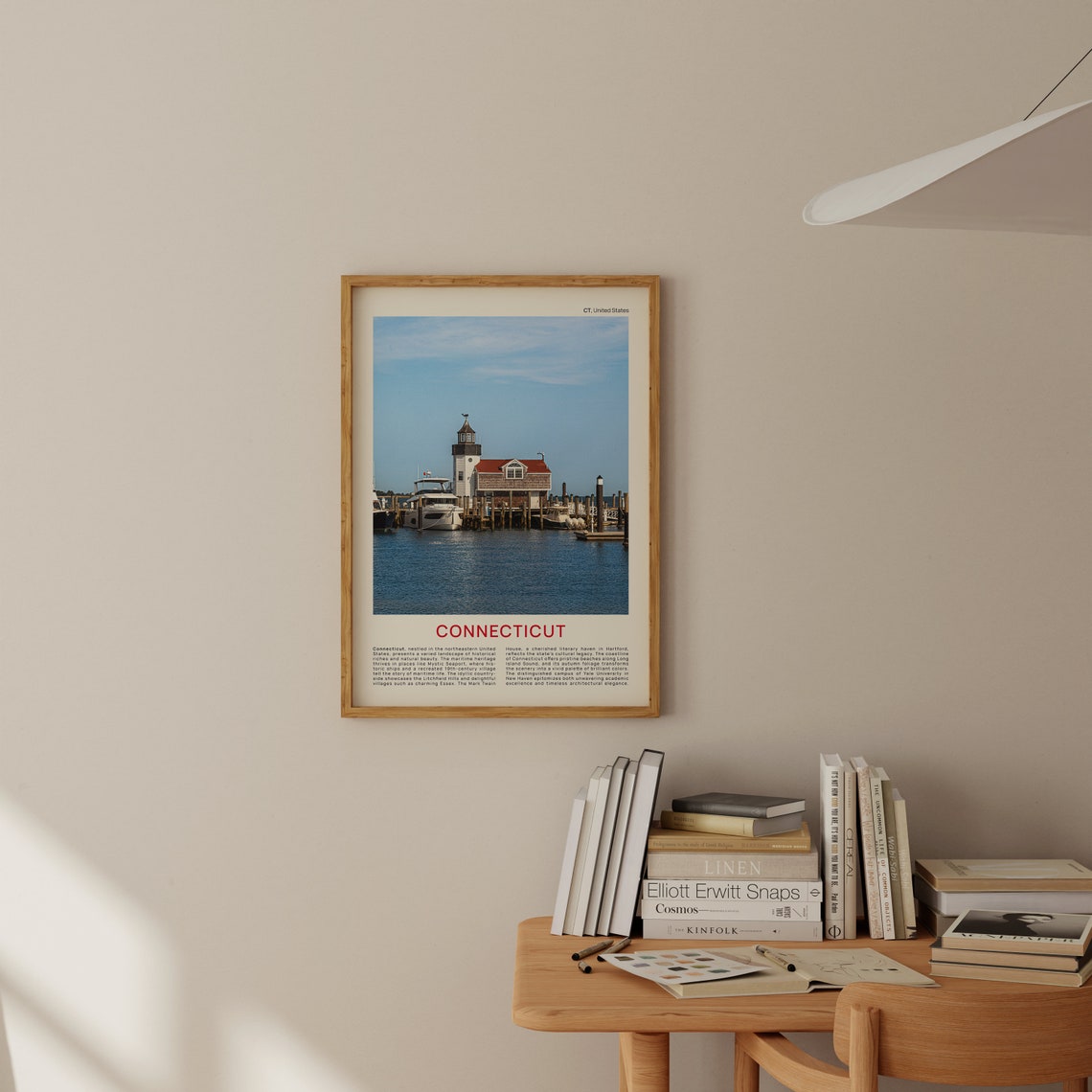 Connecticut Print Film Photo Connecticut Wall Art Connecticut Poster Connecticut Photo Connecticut Poster Print Usa Wall Decor Usa Art - Image 2