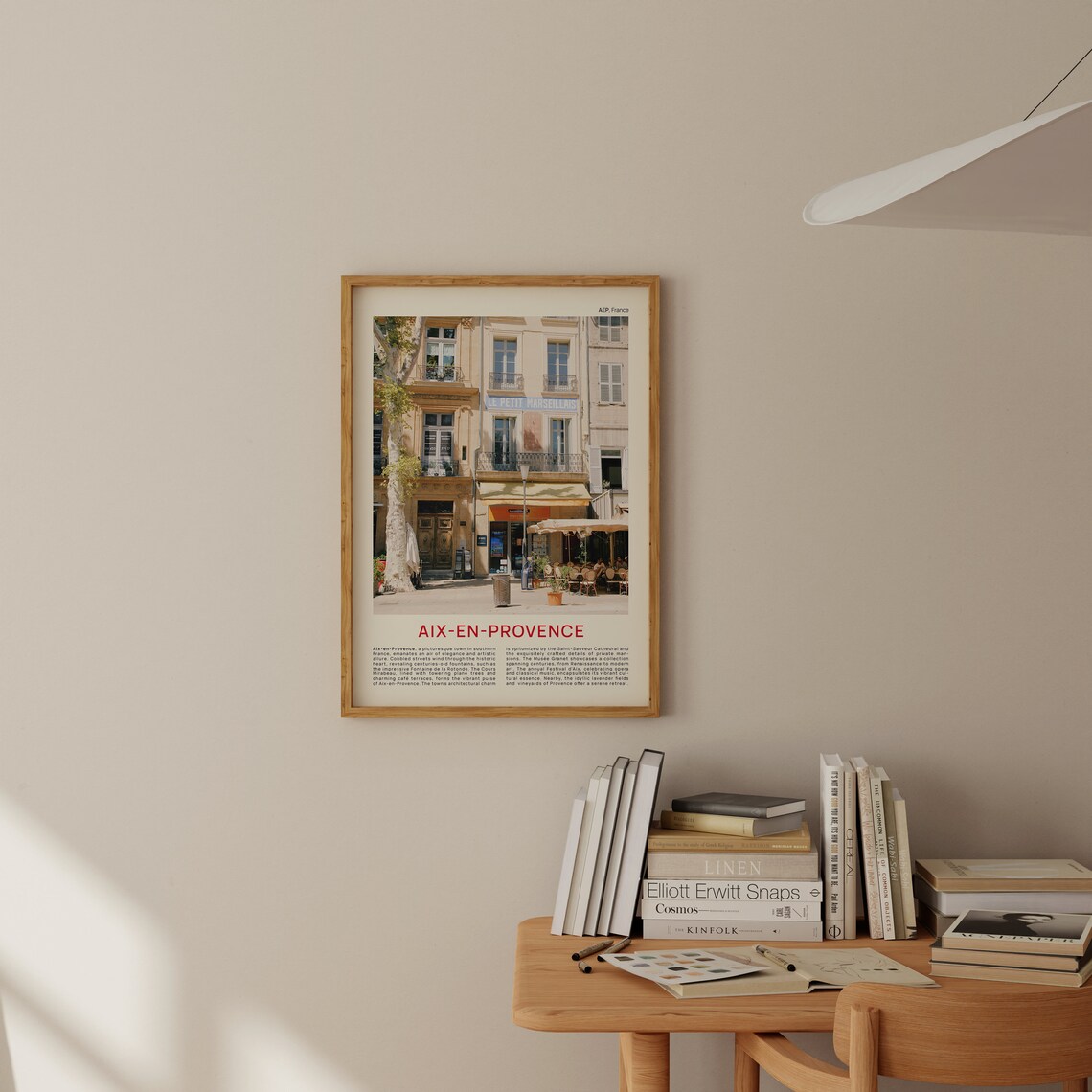 Aix En Provence Street Cafe Le Petit Marseillais France Photo Poster - Image 2