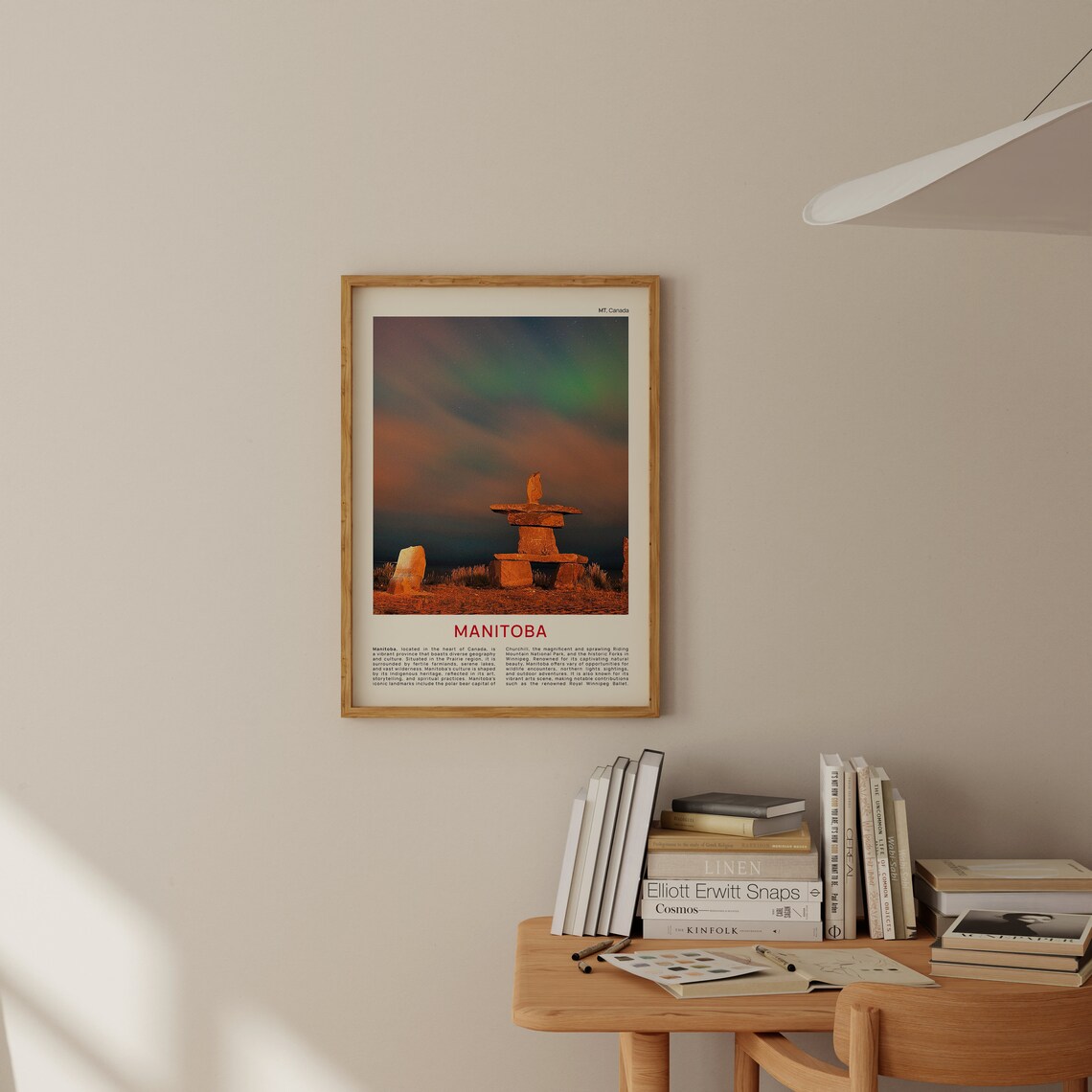 Manitoba Travel Poster, Canada Wall Decor - Image 2