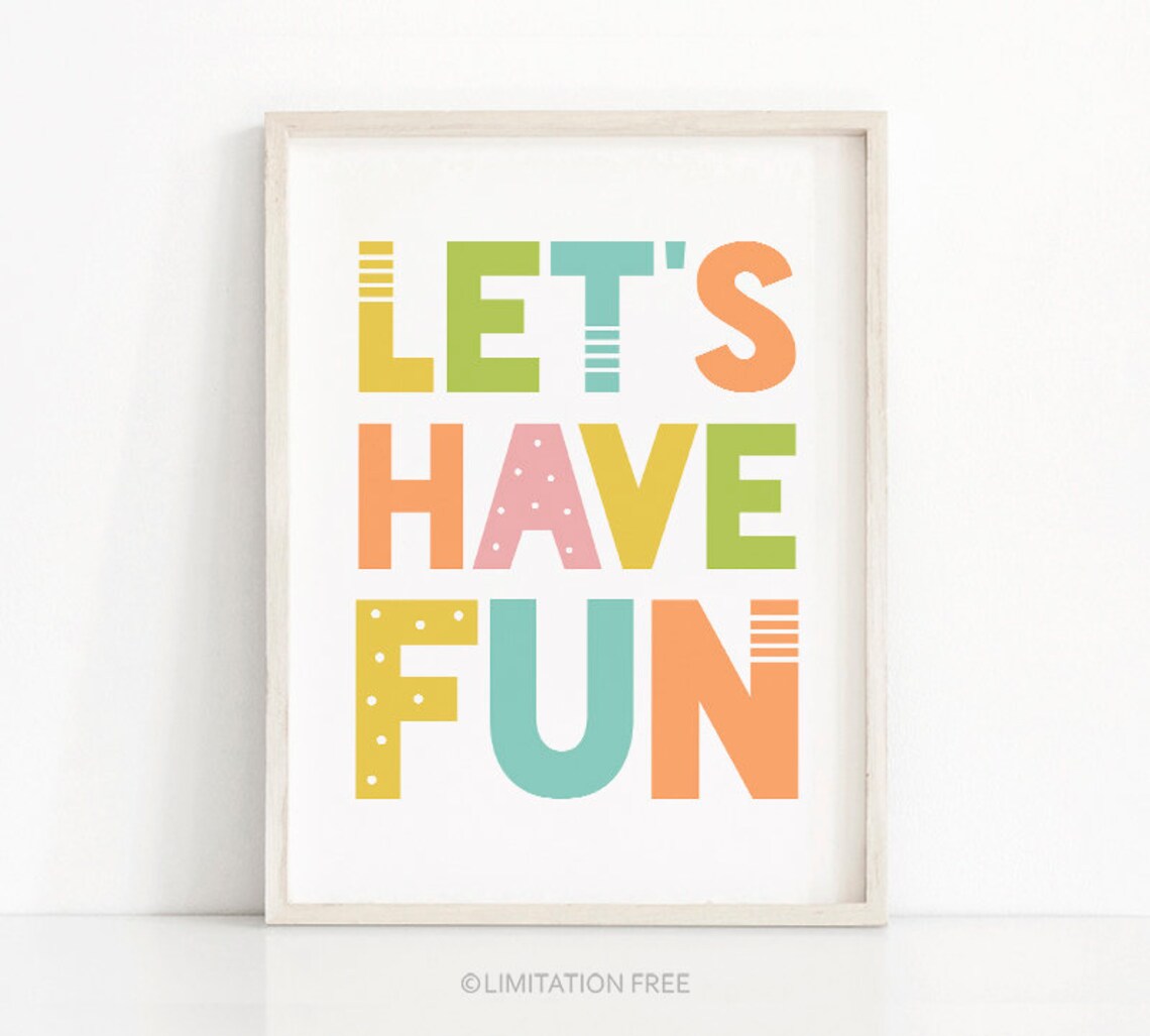 Neutral Nursery Kids Art Print, Playroom Decor