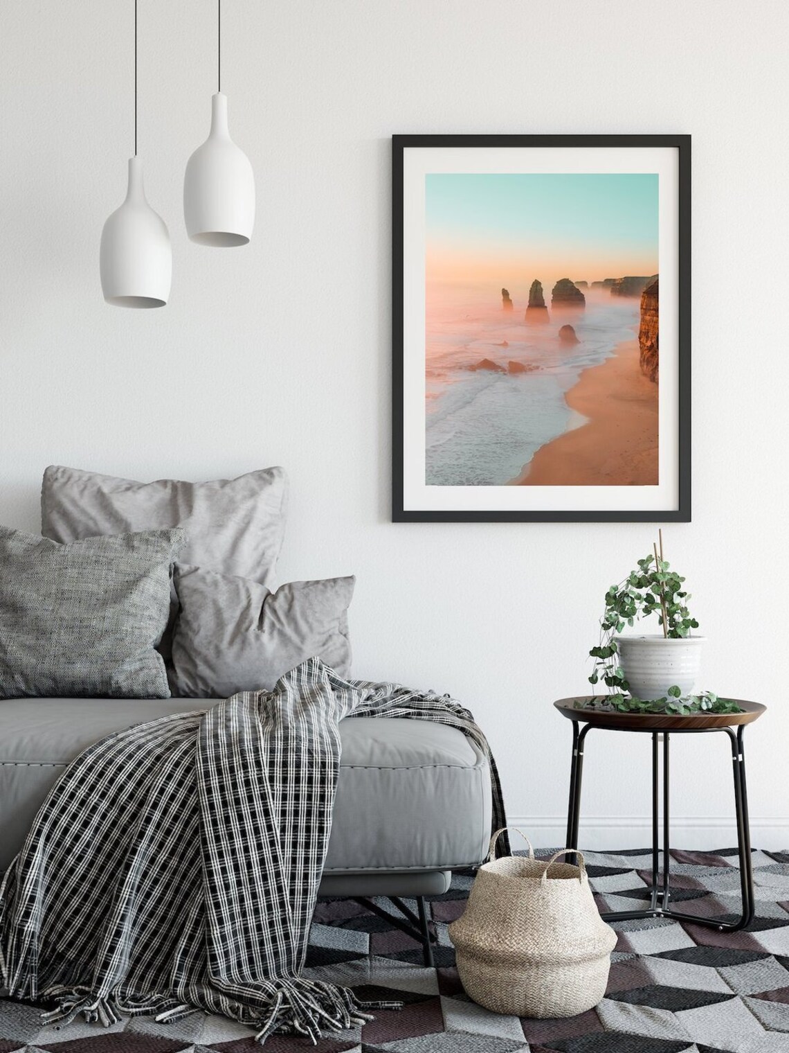 12 Apostles Australia Landscape Travel Poster - Image 3