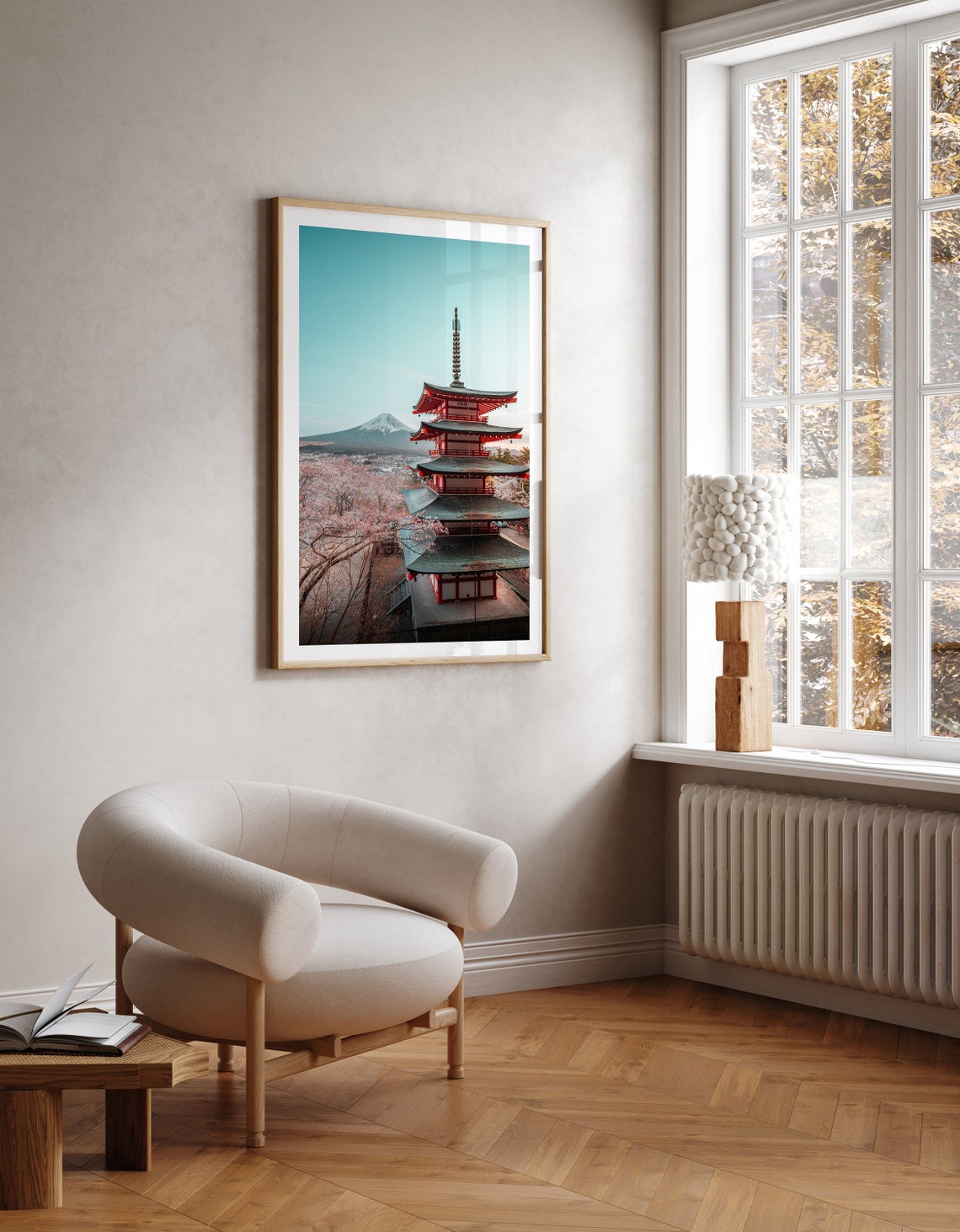 Chureito Pagoda Mount Fuji Cherry Blossom Spring Japan Poster - Image 3