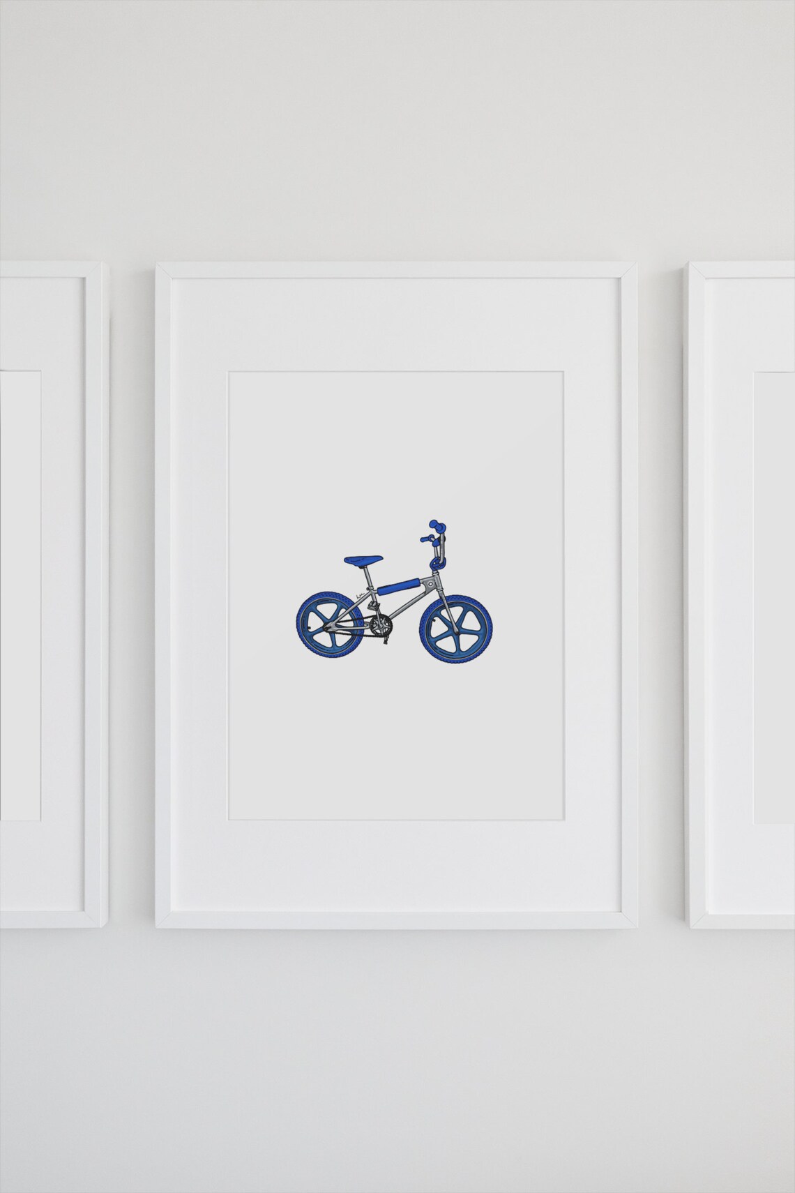 Bmx Bandit Illustration, Australian Fun Art Print