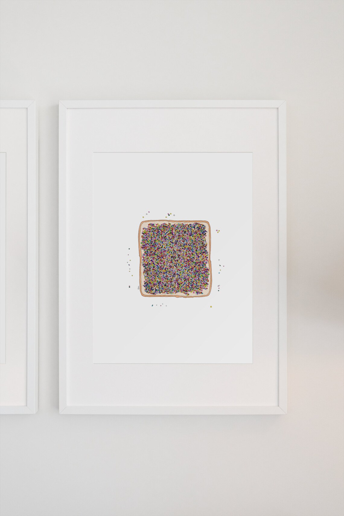 Fairy Bread Series: Bread A, Illustration Print
