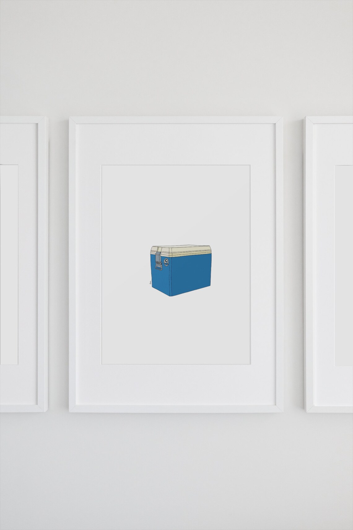 Bring Your Own Esky Illustration, Australian Decor