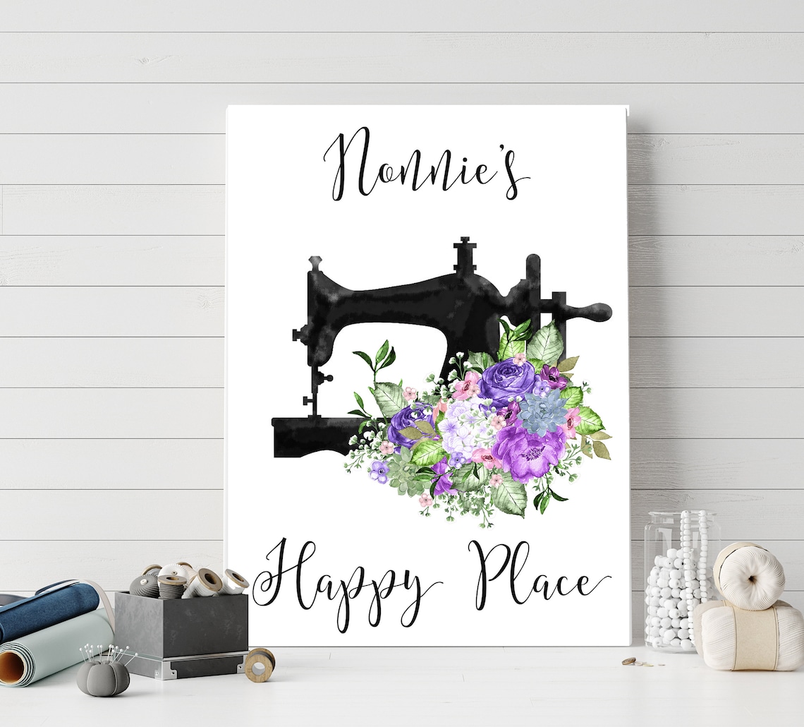 Personalized Craft Room Sign, Sewing Room Decor